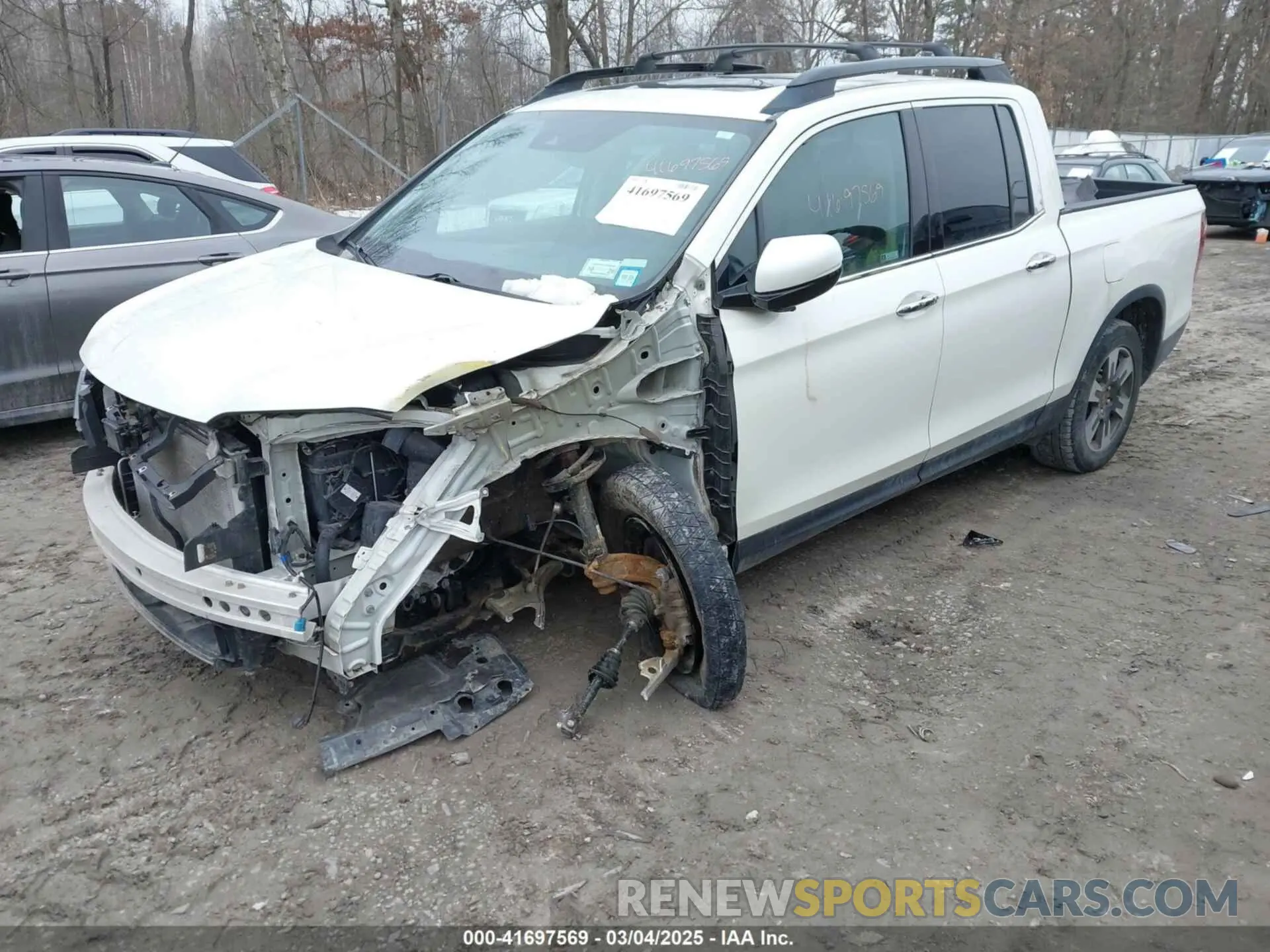 2 fotografías del automóvil dañado 5FPYK3F77KB007879 HONDA RIDGELINE 2019