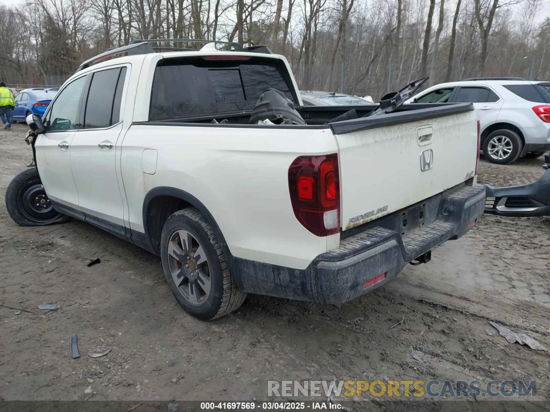 3 fotografías del automóvil dañado 5FPYK3F77KB007879 HONDA RIDGELINE 2019