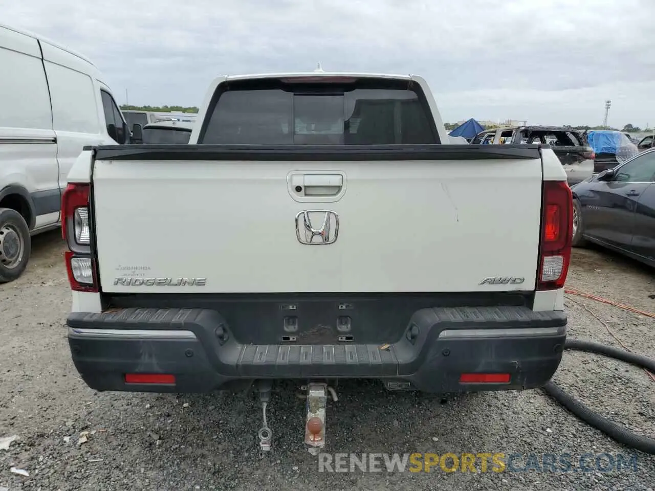 6 fotografías del automóvil dañado 5FPYK3F78KB004490 HONDA RIDGELINE 2019