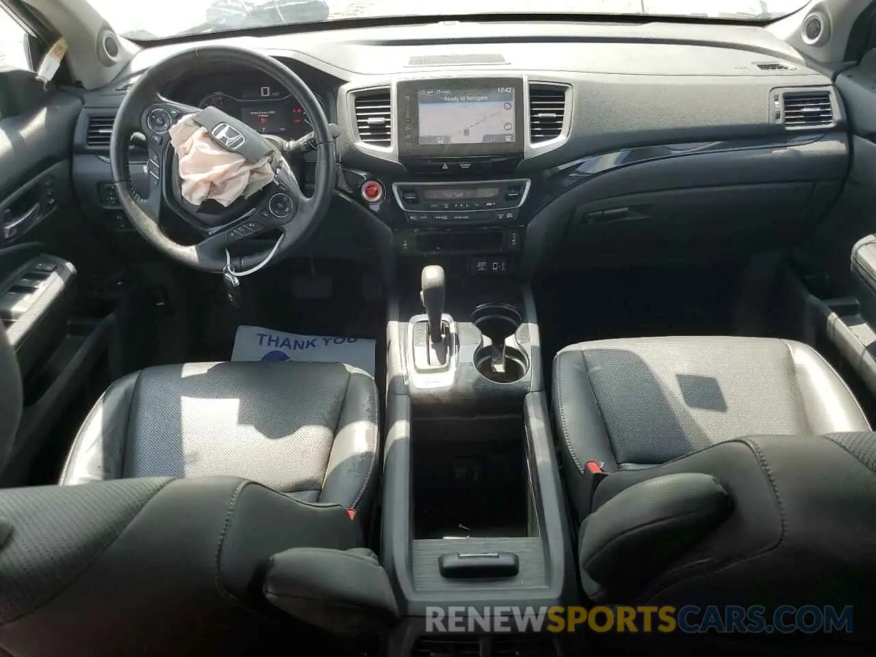 8 fotografías del automóvil dañado 5FPYK3F78KB004490 HONDA RIDGELINE 2019