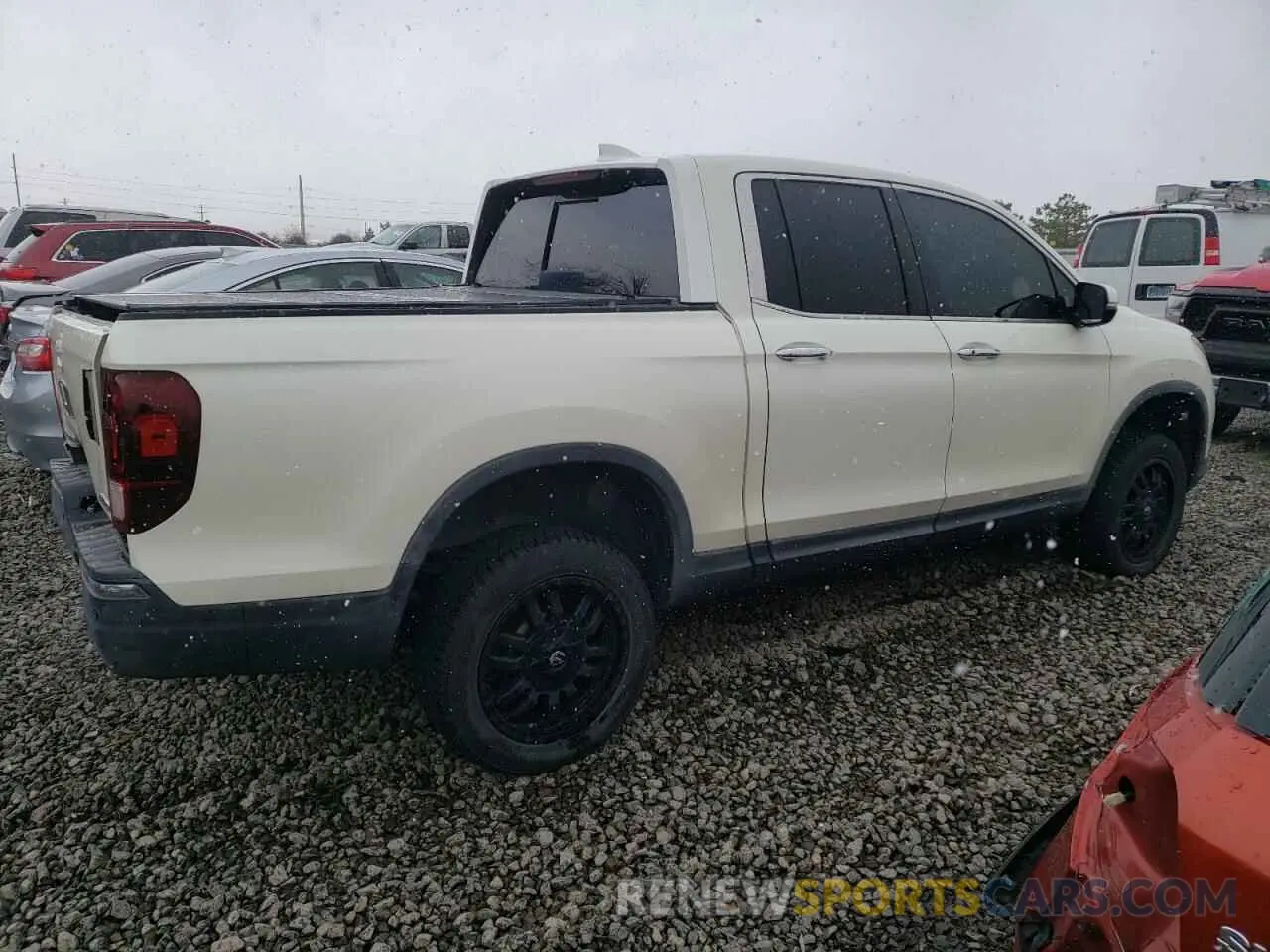3 fotografías del automóvil dañado 5FPYK3F78KB009883 HONDA RIDGELINE 2019