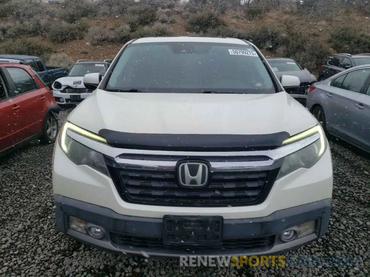 5 fotografías del automóvil dañado 5FPYK3F78KB009883 HONDA RIDGELINE 2019