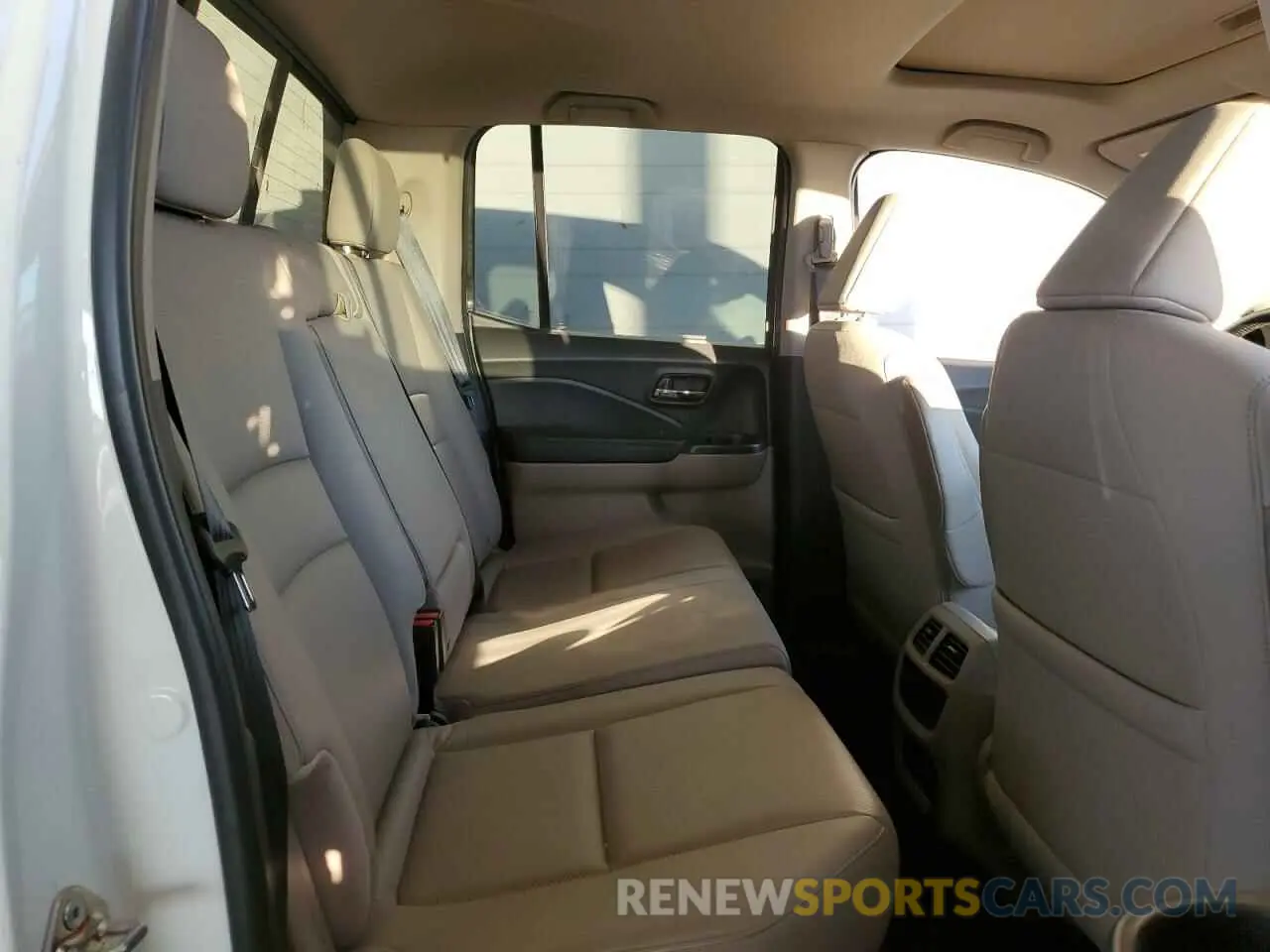 10 fotografías del automóvil dañado 5FPYK3F7XKB000781 HONDA RIDGELINE 2019