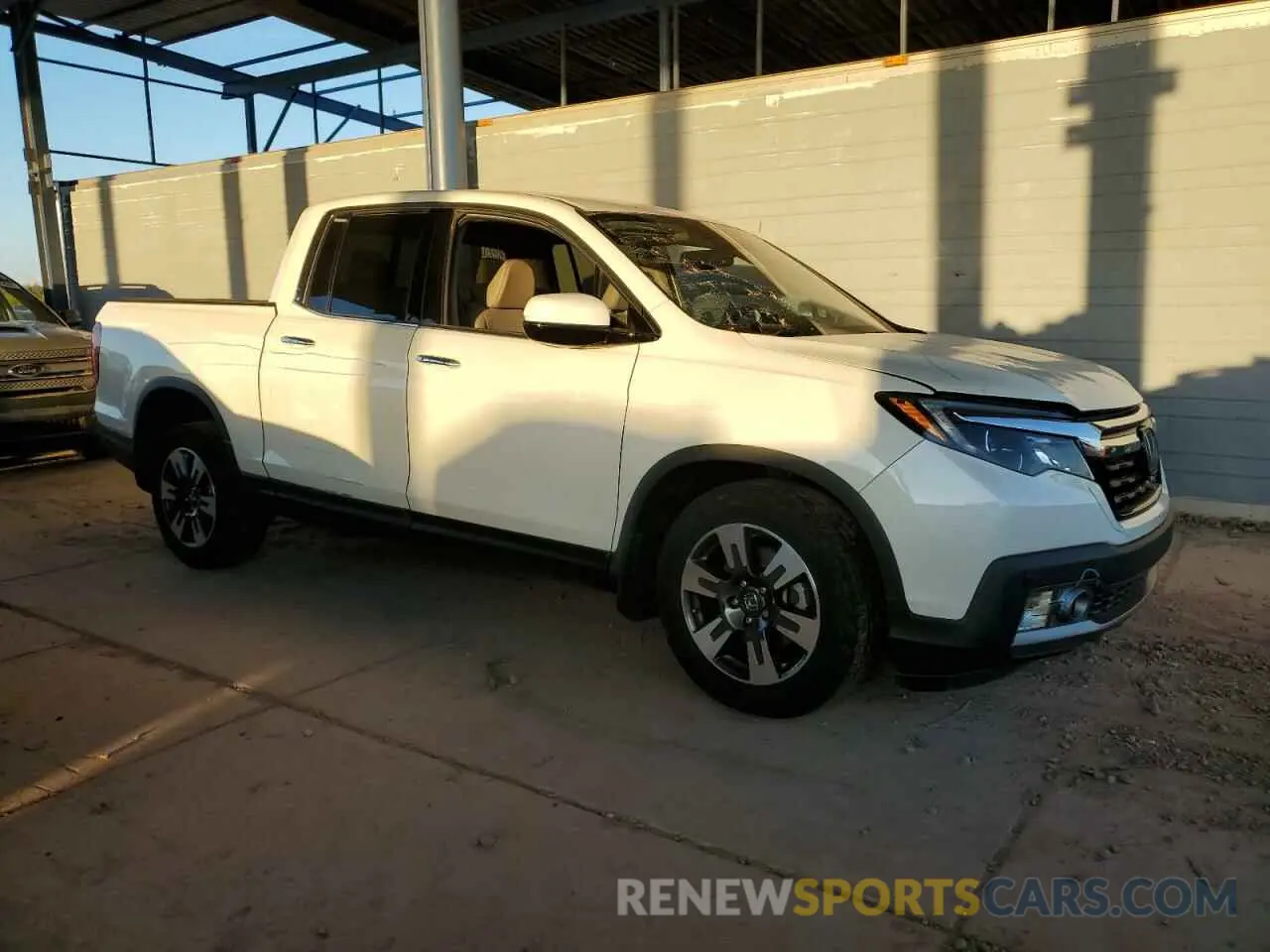 4 fotografías del automóvil dañado 5FPYK3F7XKB000781 HONDA RIDGELINE 2019