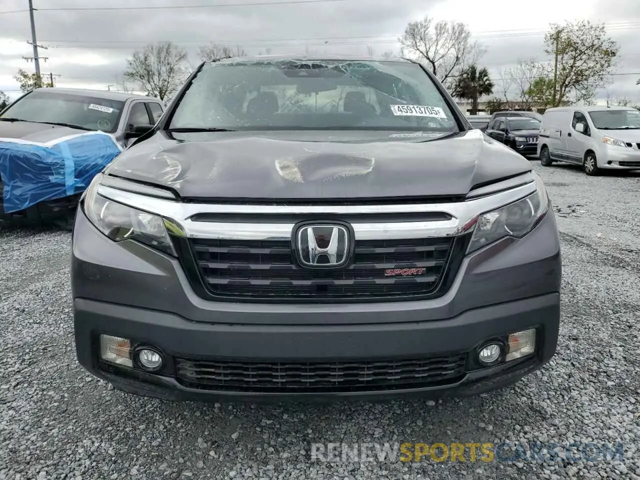 5 fotografías del automóvil dañado 5FPYK2F11LB000823 HONDA RIDGELINE 2020