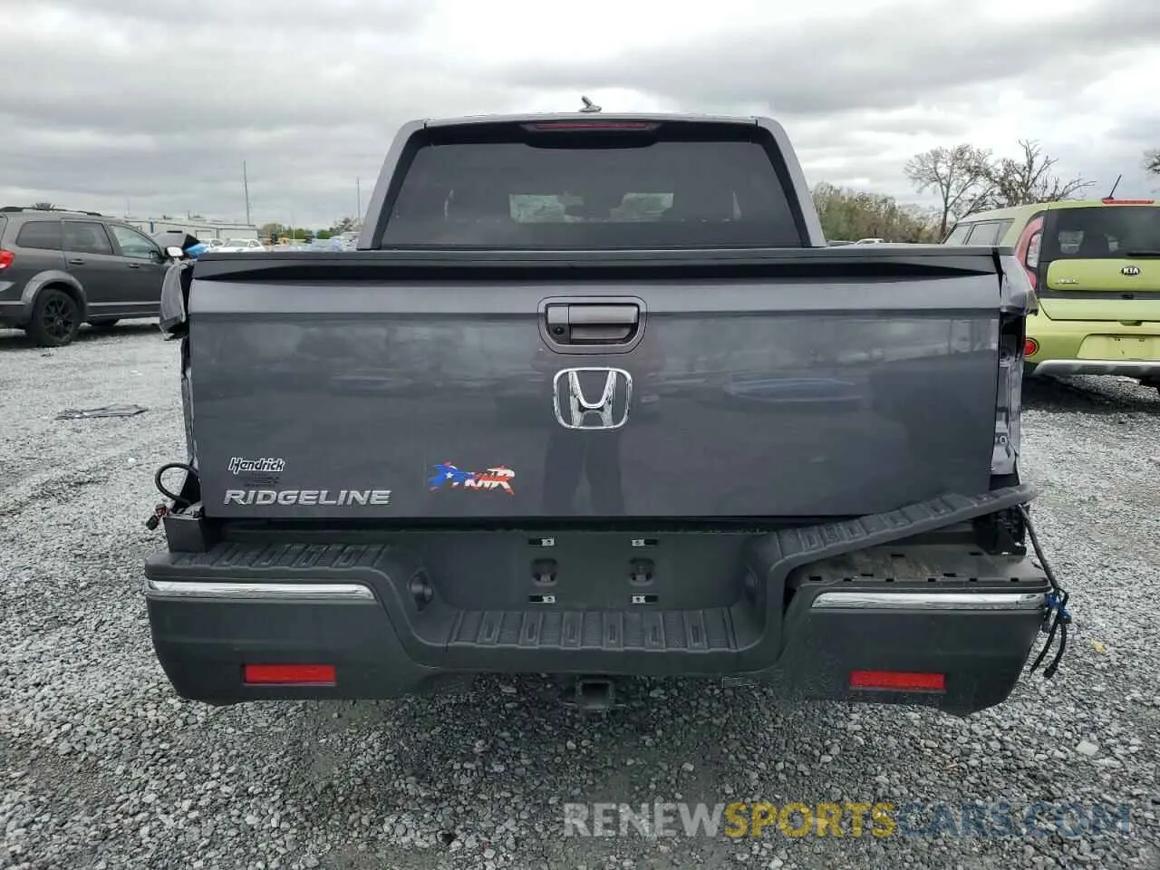 6 fotografías del automóvil dañado 5FPYK2F11LB000823 HONDA RIDGELINE 2020