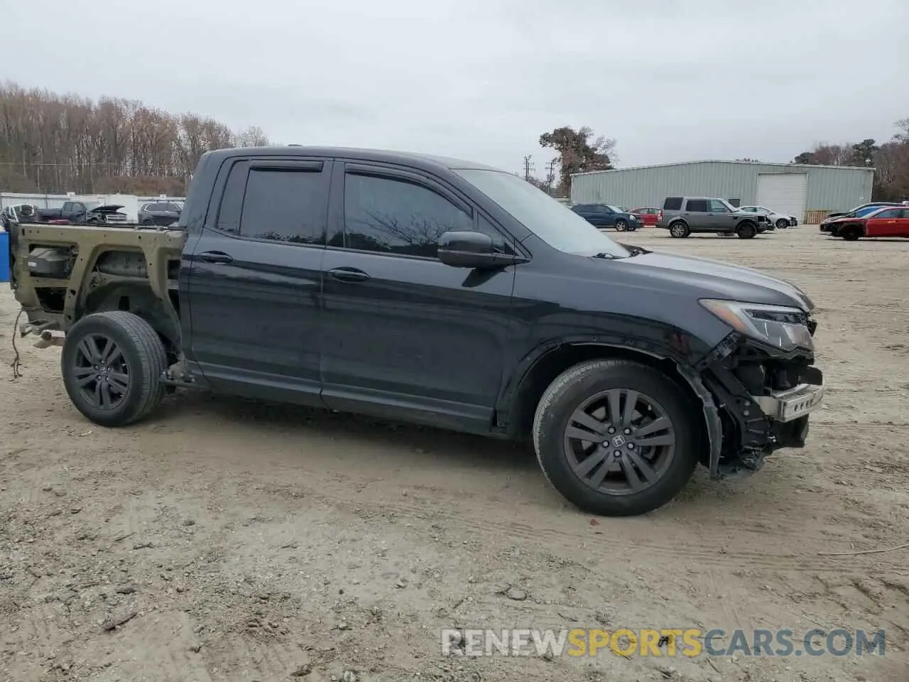 4 fotografías del automóvil dañado 5FPYK2F12LB000040 HONDA RIDGELINE 2020