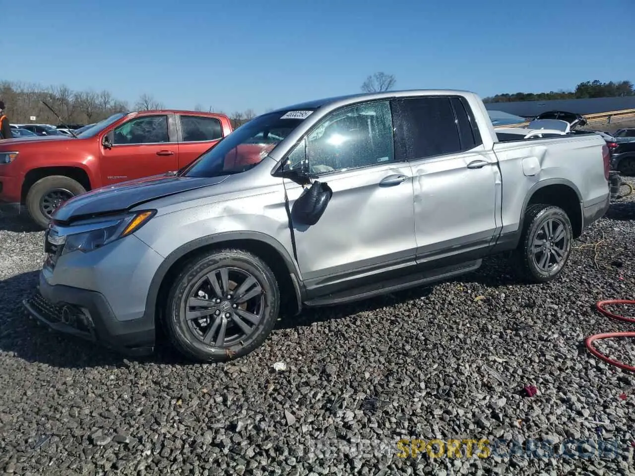 1 fotografías del automóvil dañado 5FPYK3F10LB021538 HONDA RIDGELINE 2020