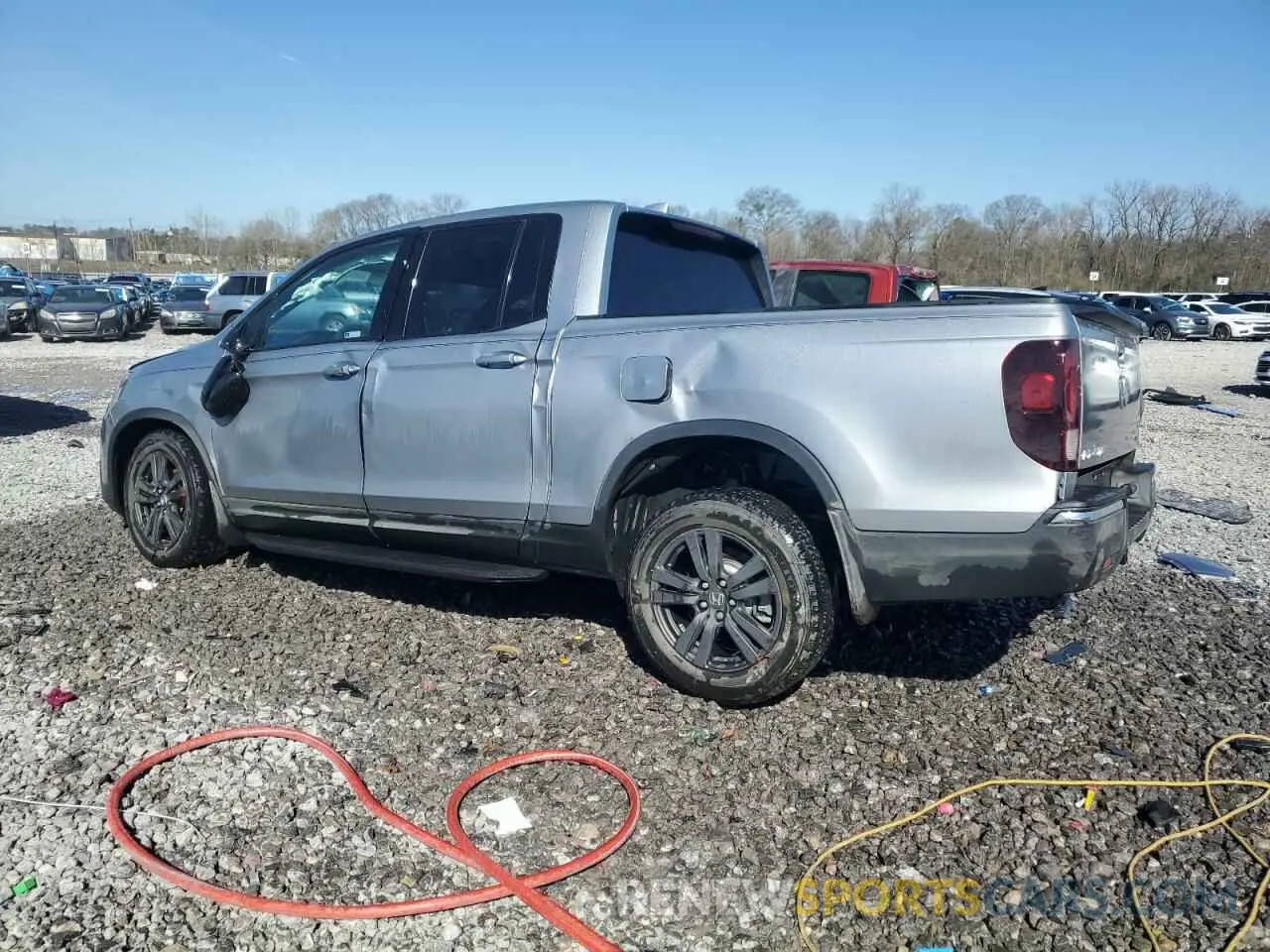 2 fotografías del automóvil dañado 5FPYK3F10LB021538 HONDA RIDGELINE 2020