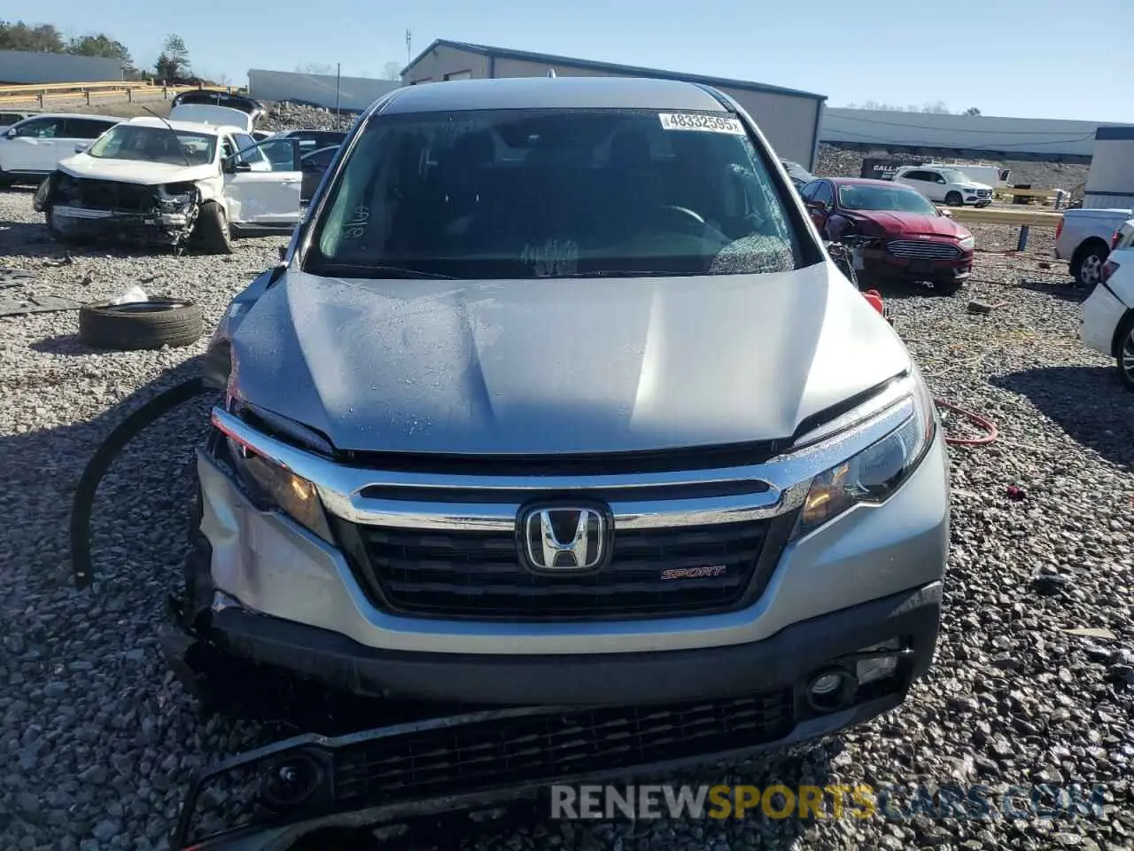 5 fotografías del automóvil dañado 5FPYK3F10LB021538 HONDA RIDGELINE 2020