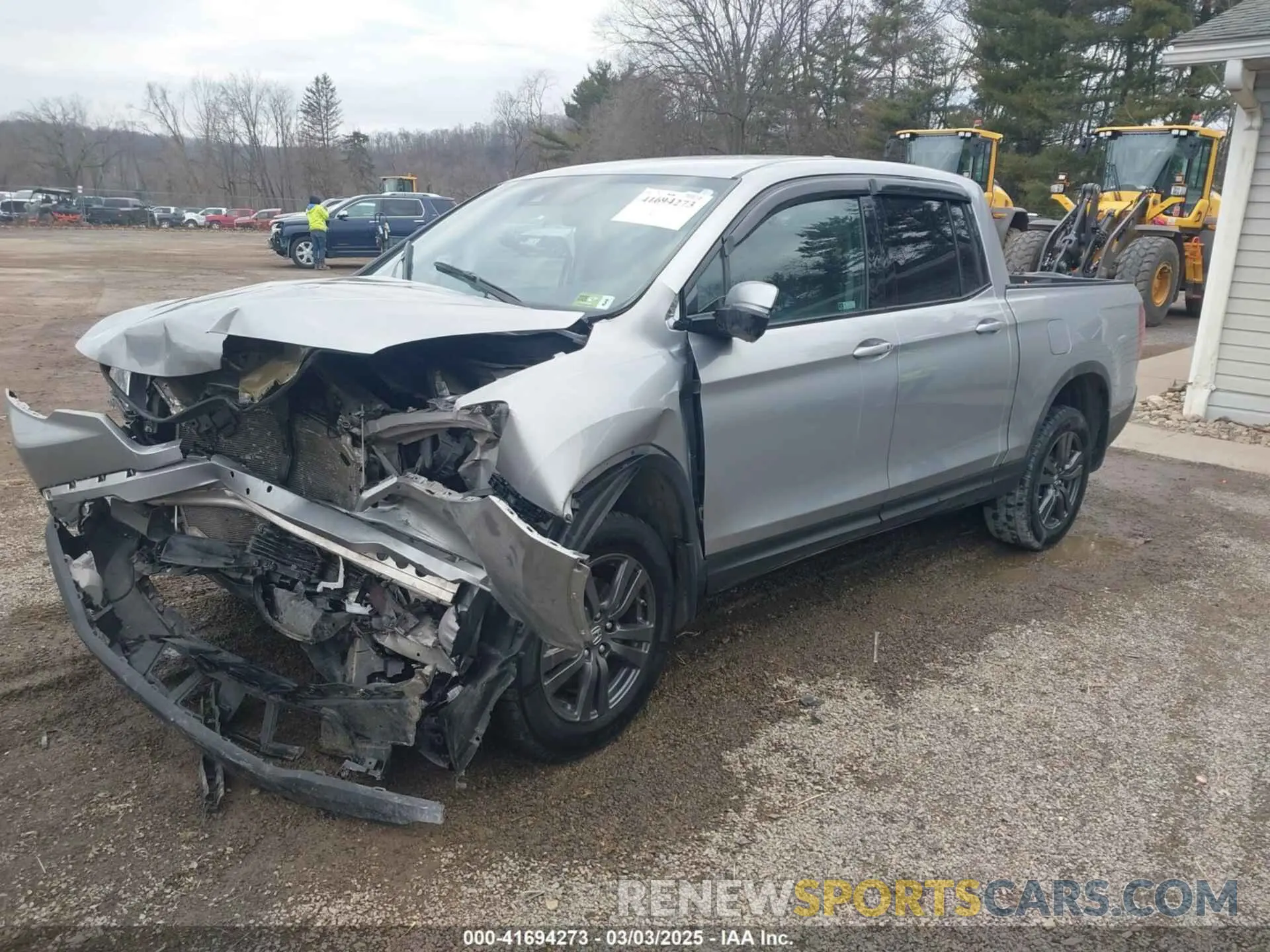 2 fotografías del automóvil dañado 5FPYK3F13LB023123 HONDA RIDGELINE 2020