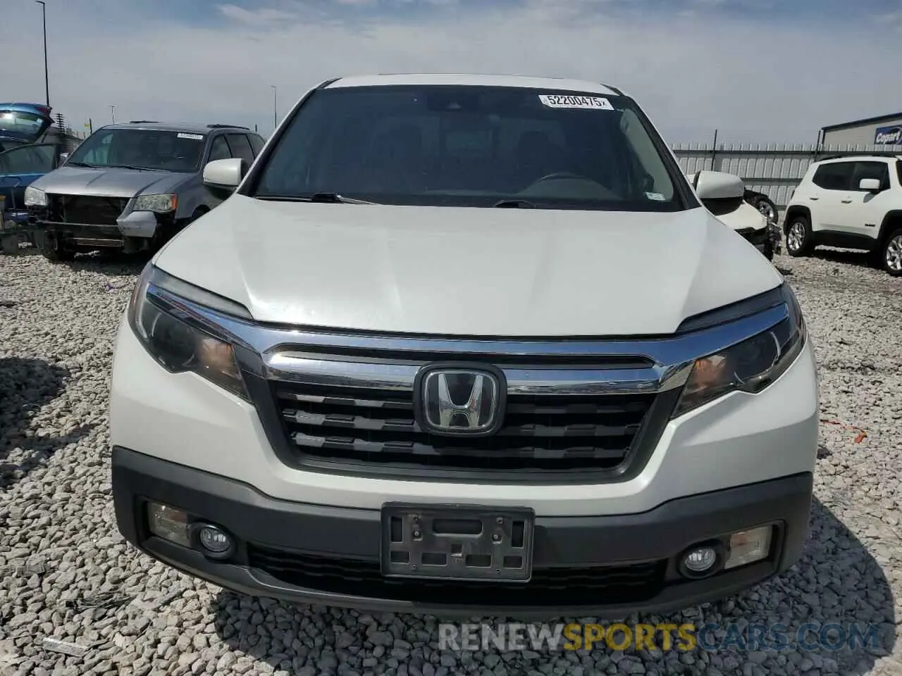 5 fotografías del automóvil dañado 5FPYK3F56LB020252 HONDA RIDGELINE 2020