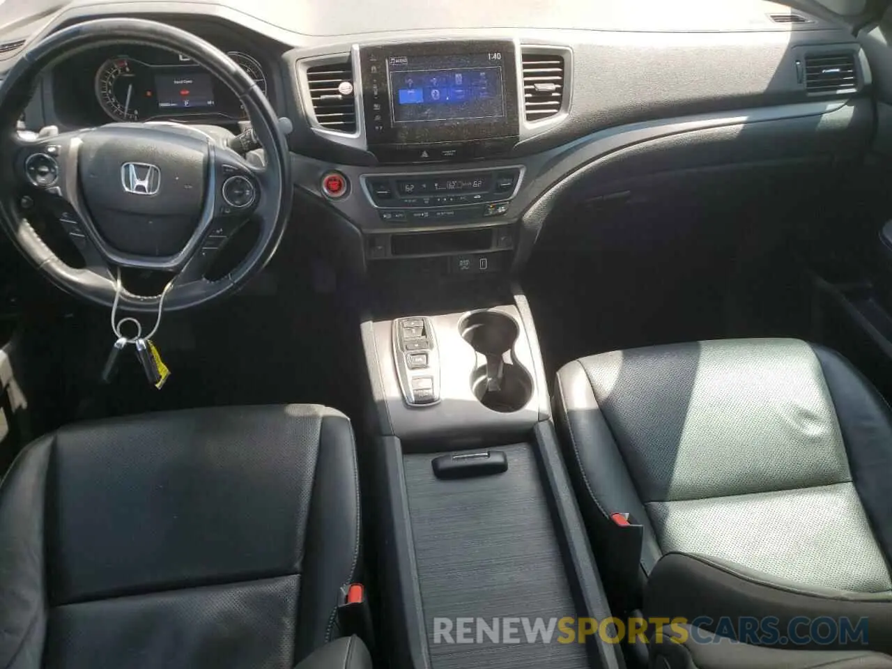 8 fotografías del automóvil dañado 5FPYK3F56LB020252 HONDA RIDGELINE 2020