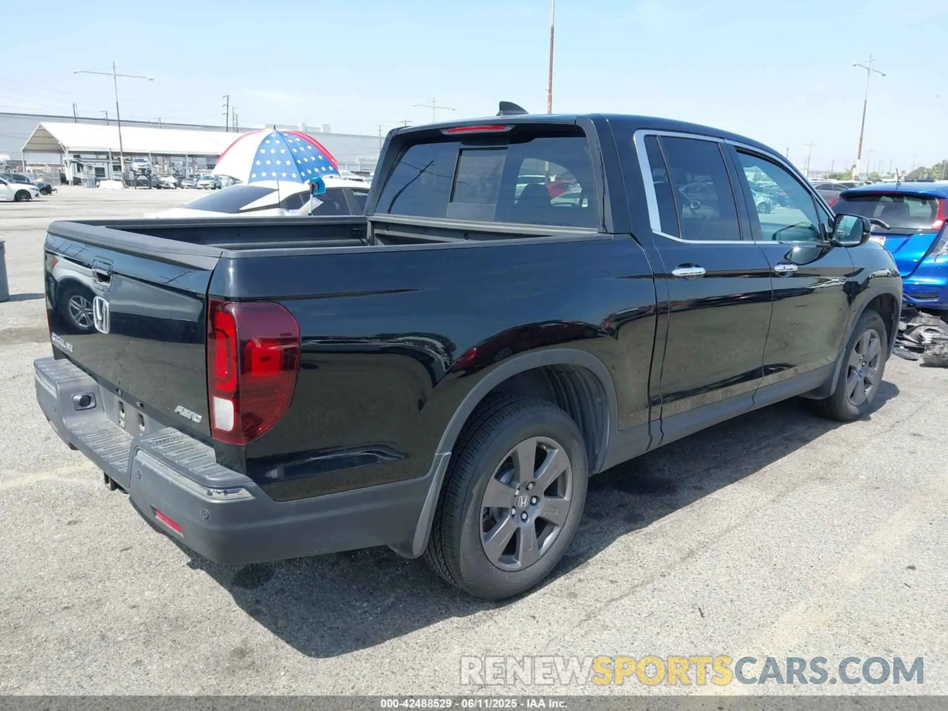 4 fotografías del automóvil dañado 5FPYK3F70LB009376 HONDA RIDGELINE 2020