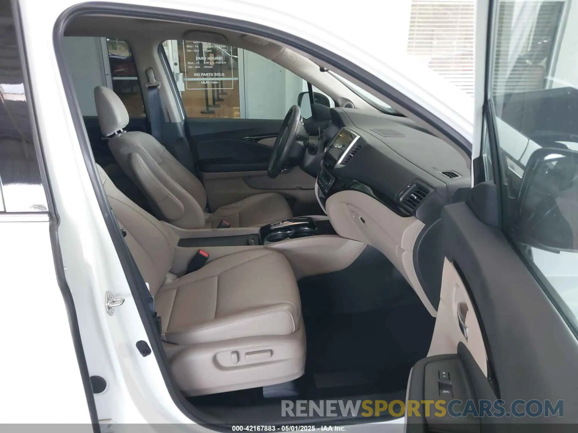 5 fotografías del automóvil dañado 5FPYK3F71LB005028 HONDA RIDGELINE 2020