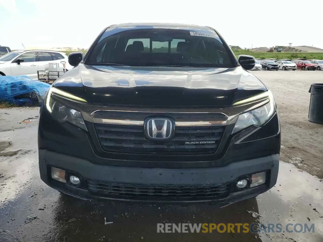 5 fotografías del automóvil dañado 5FPYK3F86LB012209 HONDA RIDGELINE 2020