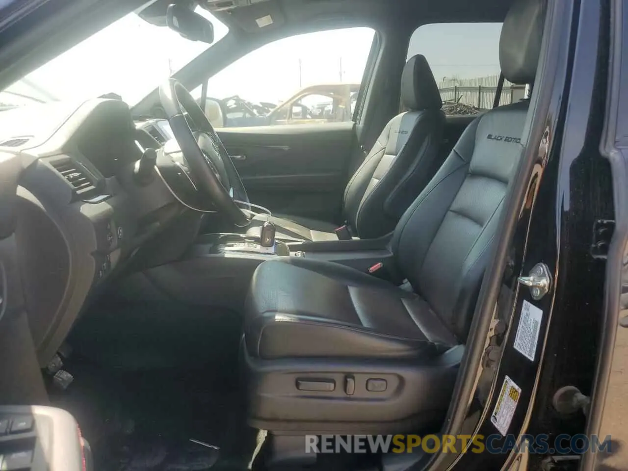 7 fotografías del automóvil dañado 5FPYK3F8XLB007594 HONDA RIDGELINE 2020