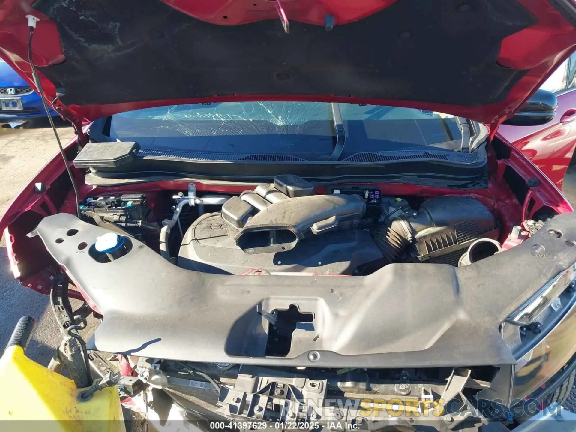 10 fotografías del automóvil dañado 5FPYK3F10MB001758 HONDA RIDGELINE 2021