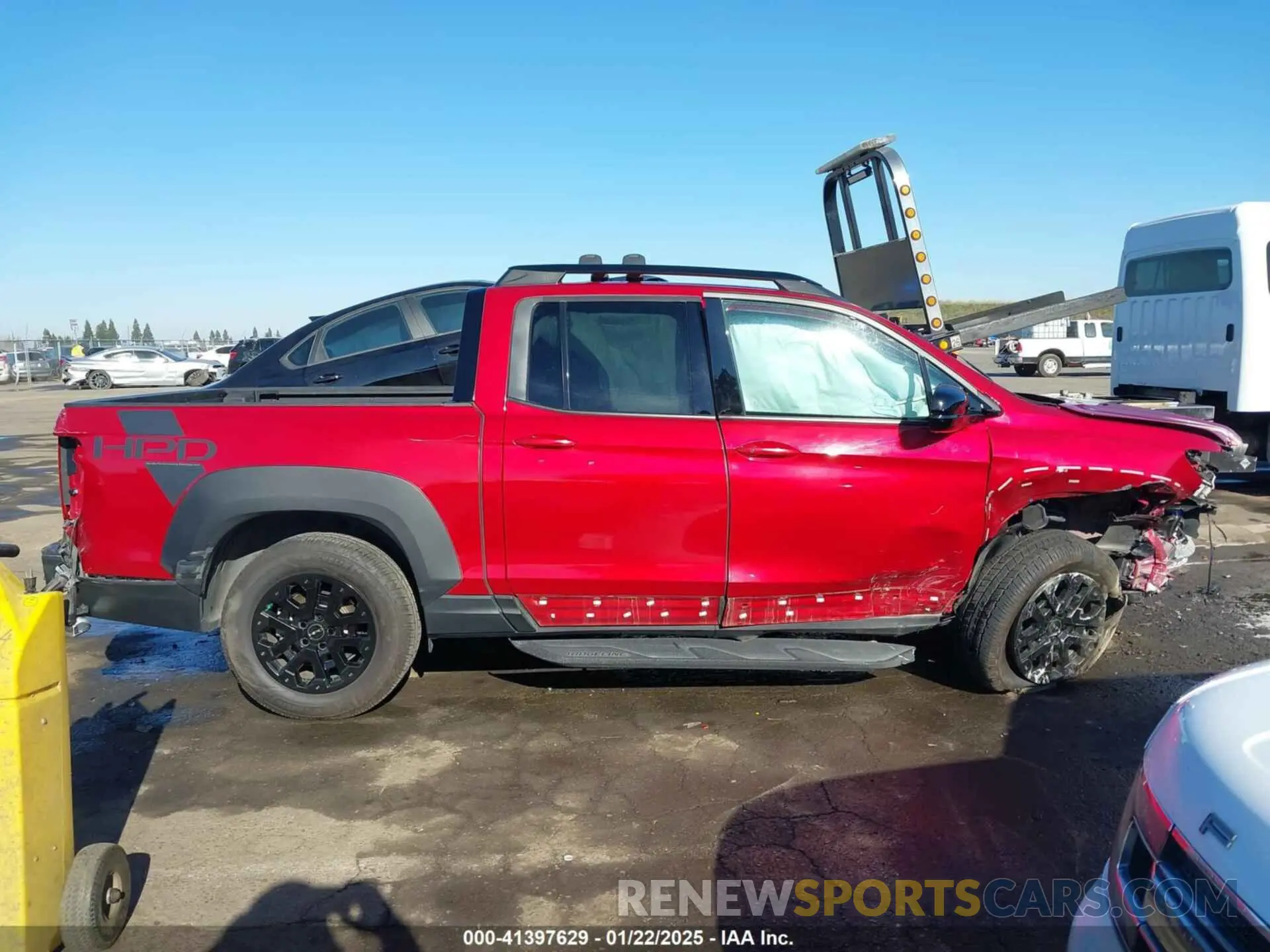 14 fotografías del automóvil dañado 5FPYK3F10MB001758 HONDA RIDGELINE 2021
