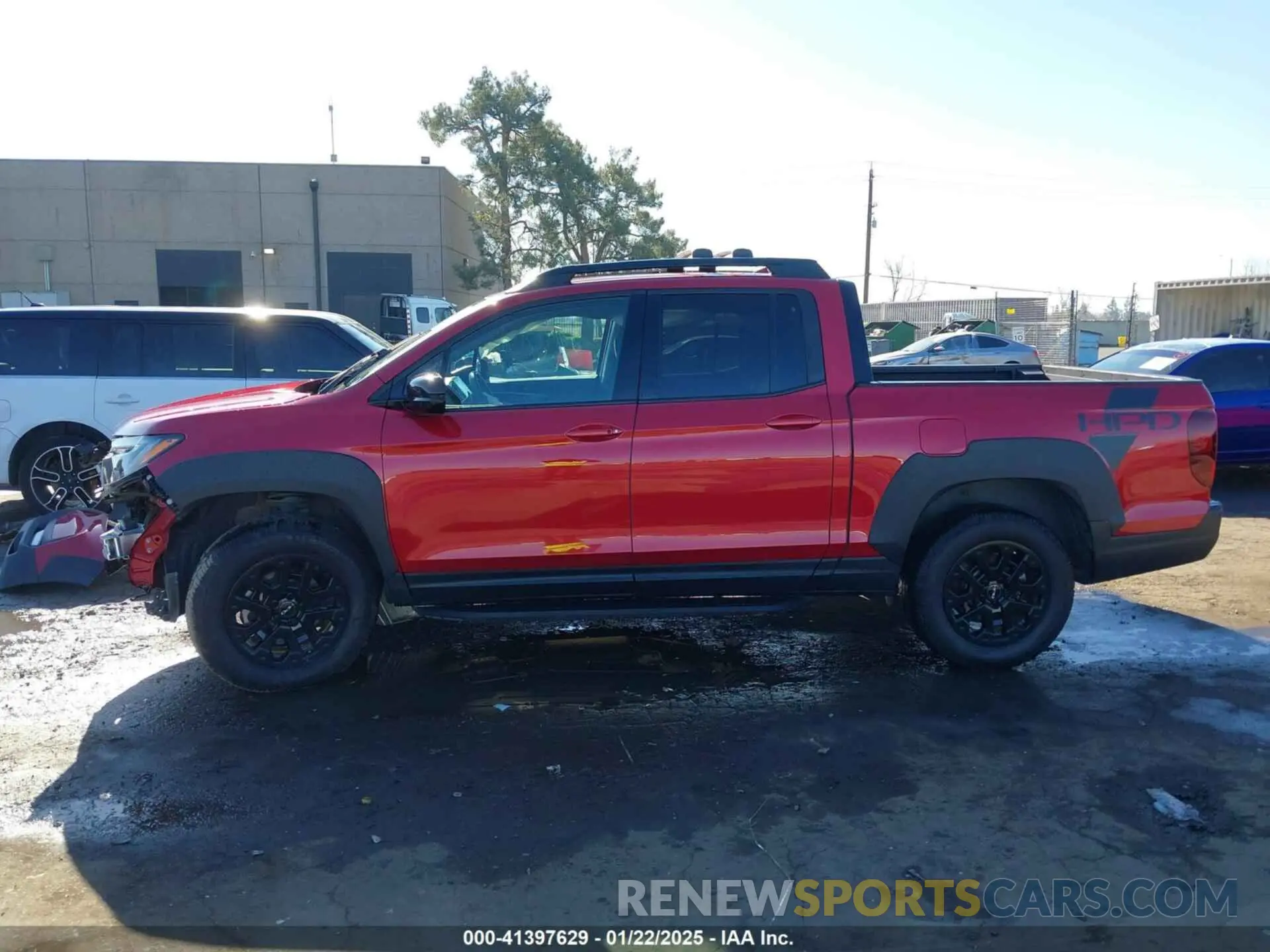 15 fotografías del automóvil dañado 5FPYK3F10MB001758 HONDA RIDGELINE 2021