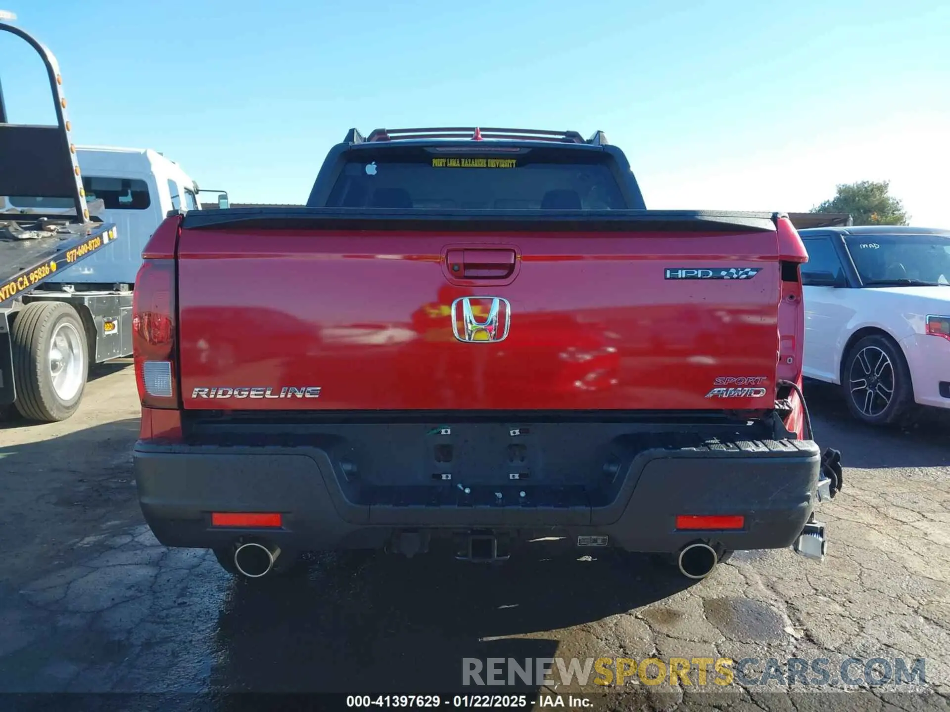 17 fotografías del automóvil dañado 5FPYK3F10MB001758 HONDA RIDGELINE 2021