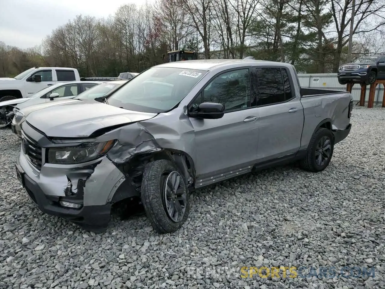 1 fotografías del automóvil dañado 5FPYK3F11MB003051 HONDA RIDGELINE 2021