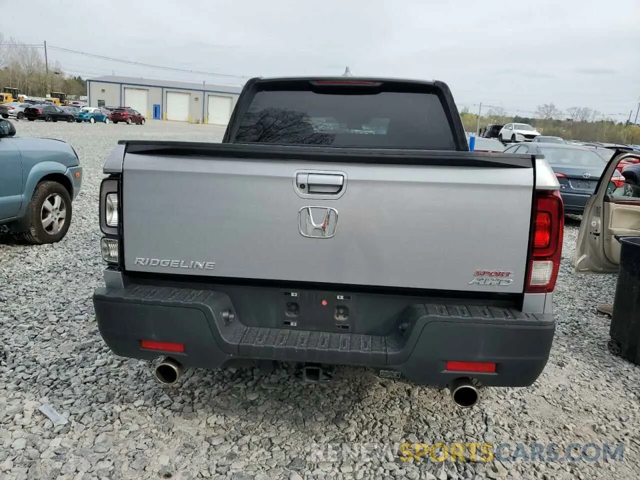 6 fotografías del automóvil dañado 5FPYK3F11MB003051 HONDA RIDGELINE 2021
