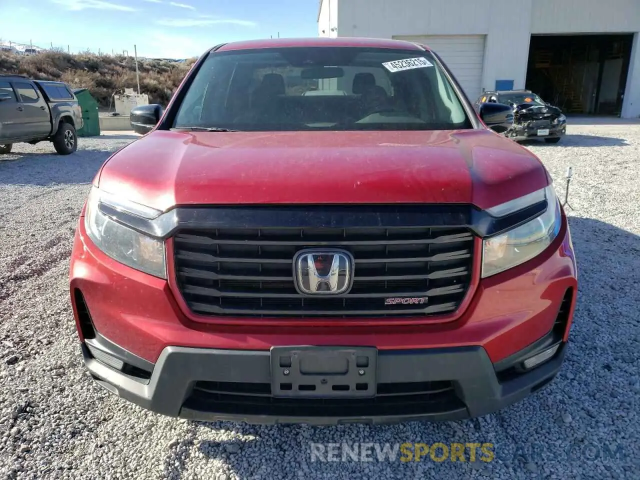 5 fotografías del automóvil dañado 5FPYK3F11MB015863 HONDA RIDGELINE 2021