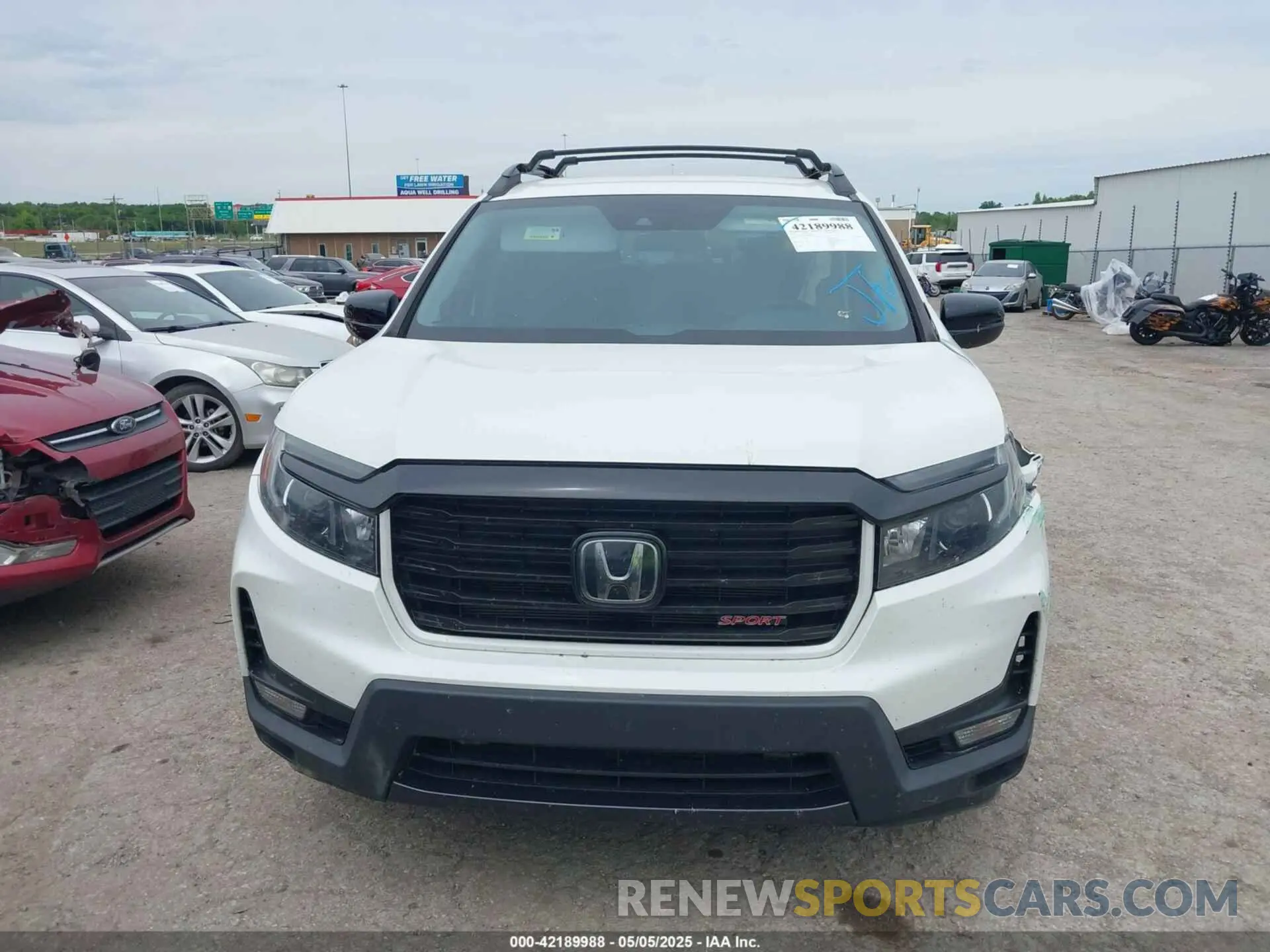 12 fotografías del automóvil dañado 5FPYK3F12MB000644 HONDA RIDGELINE 2021