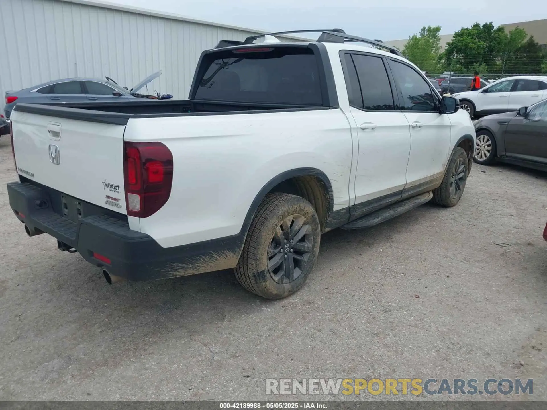 4 fotografías del automóvil dañado 5FPYK3F12MB000644 HONDA RIDGELINE 2021