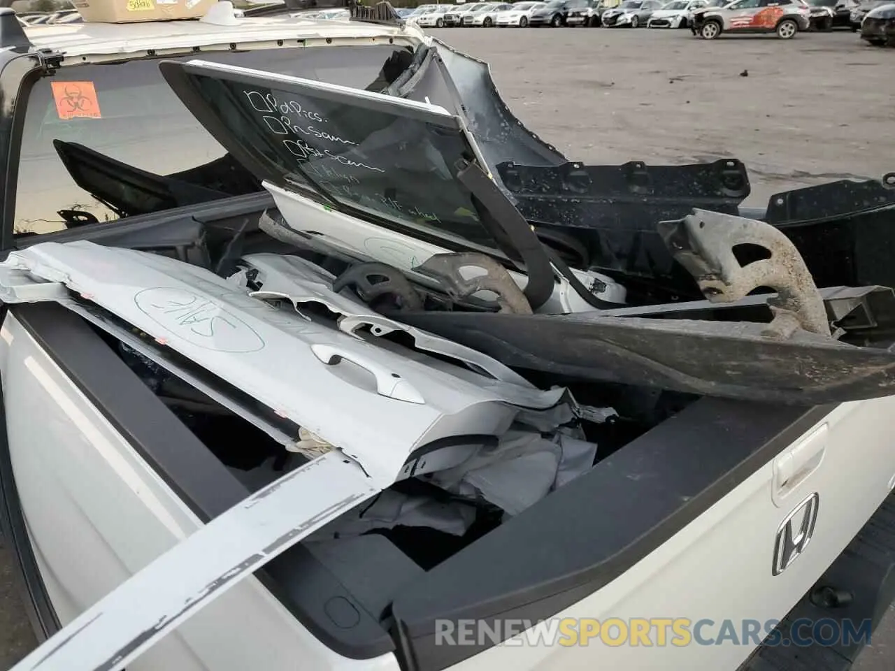 12 fotografías del automóvil dañado 5FPYK3F13MB000426 HONDA RIDGELINE 2021