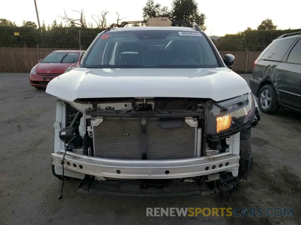 5 fotografías del automóvil dañado 5FPYK3F13MB000426 HONDA RIDGELINE 2021