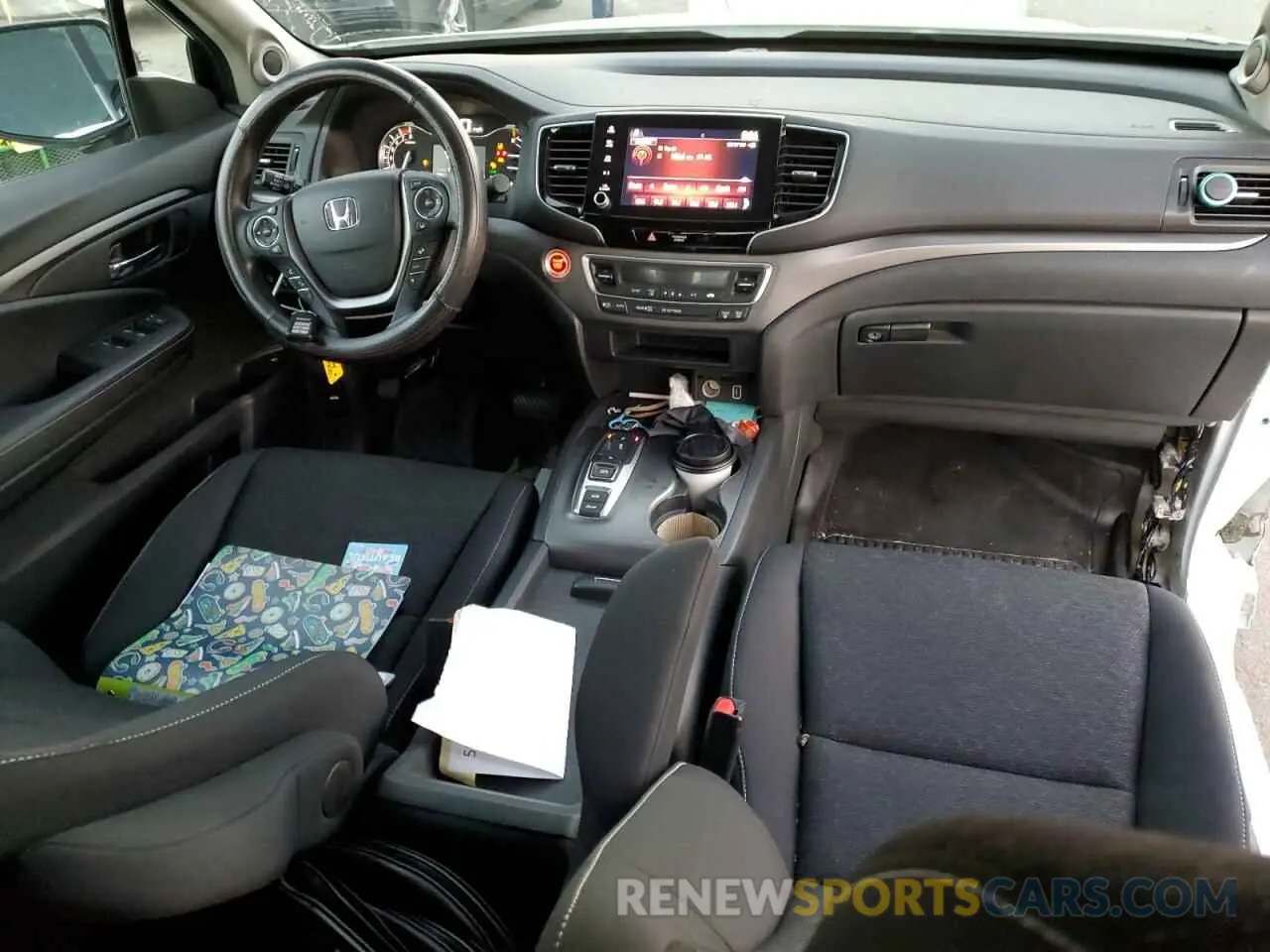 8 fotografías del automóvil dañado 5FPYK3F13MB000426 HONDA RIDGELINE 2021