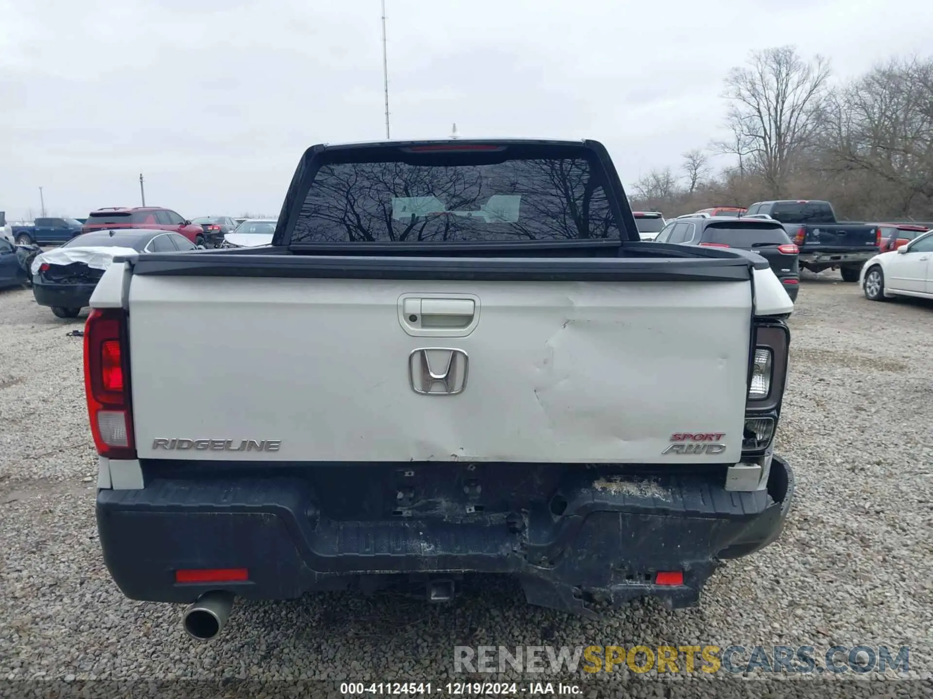 16 fotografías del automóvil dañado 5FPYK3F15MB005188 HONDA RIDGELINE 2021