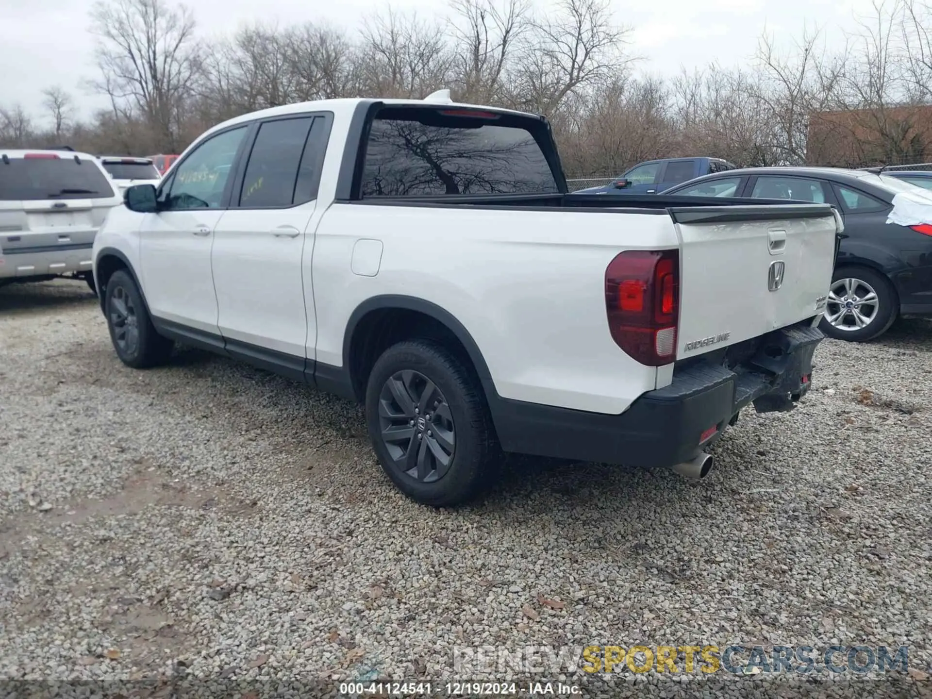 3 fotografías del automóvil dañado 5FPYK3F15MB005188 HONDA RIDGELINE 2021