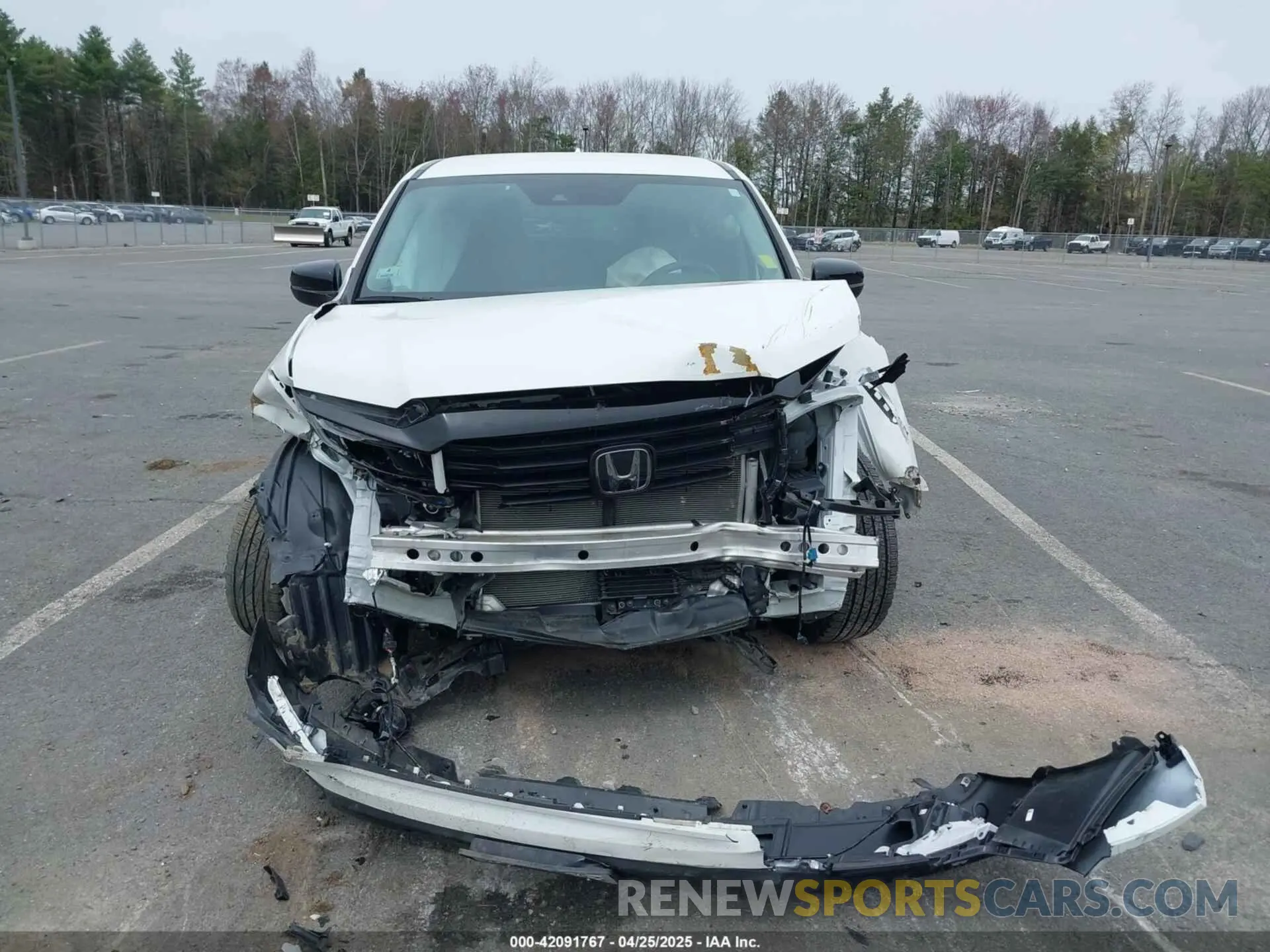 12 fotografías del automóvil dañado 5FPYK3F16MB010156 HONDA RIDGELINE 2021