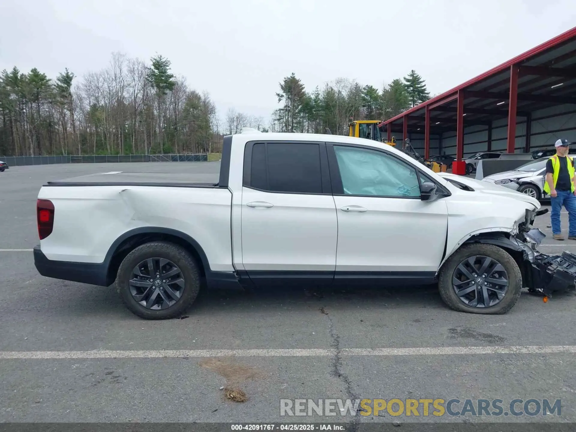 13 fotografías del automóvil dañado 5FPYK3F16MB010156 HONDA RIDGELINE 2021