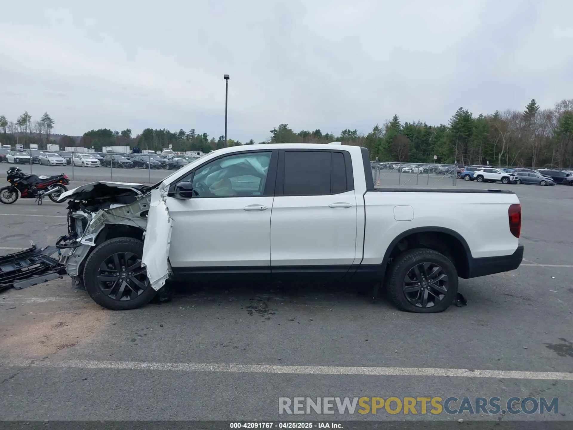 14 fotografías del automóvil dañado 5FPYK3F16MB010156 HONDA RIDGELINE 2021