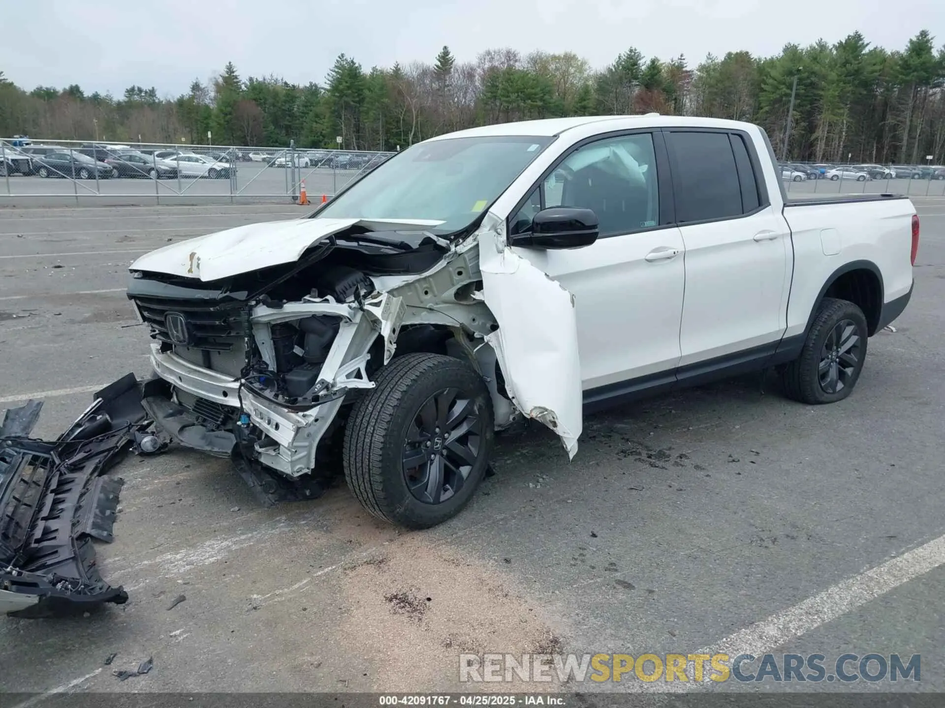 2 fotografías del automóvil dañado 5FPYK3F16MB010156 HONDA RIDGELINE 2021
