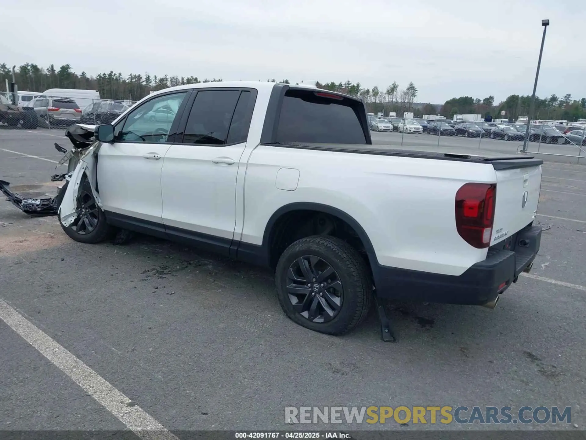 3 fotografías del automóvil dañado 5FPYK3F16MB010156 HONDA RIDGELINE 2021