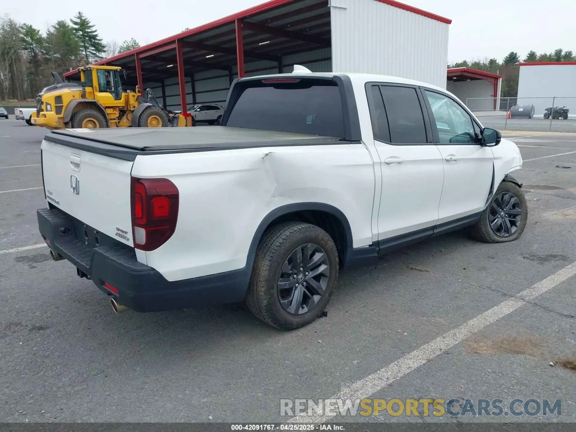 4 fotografías del automóvil dañado 5FPYK3F16MB010156 HONDA RIDGELINE 2021