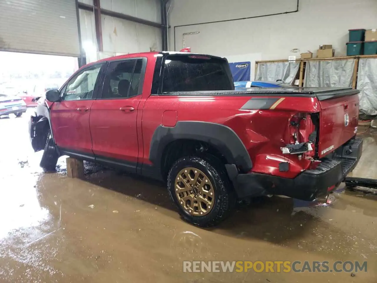 2 fotografías del automóvil dañado 5FPYK3F16MB011226 HONDA RIDGELINE 2021