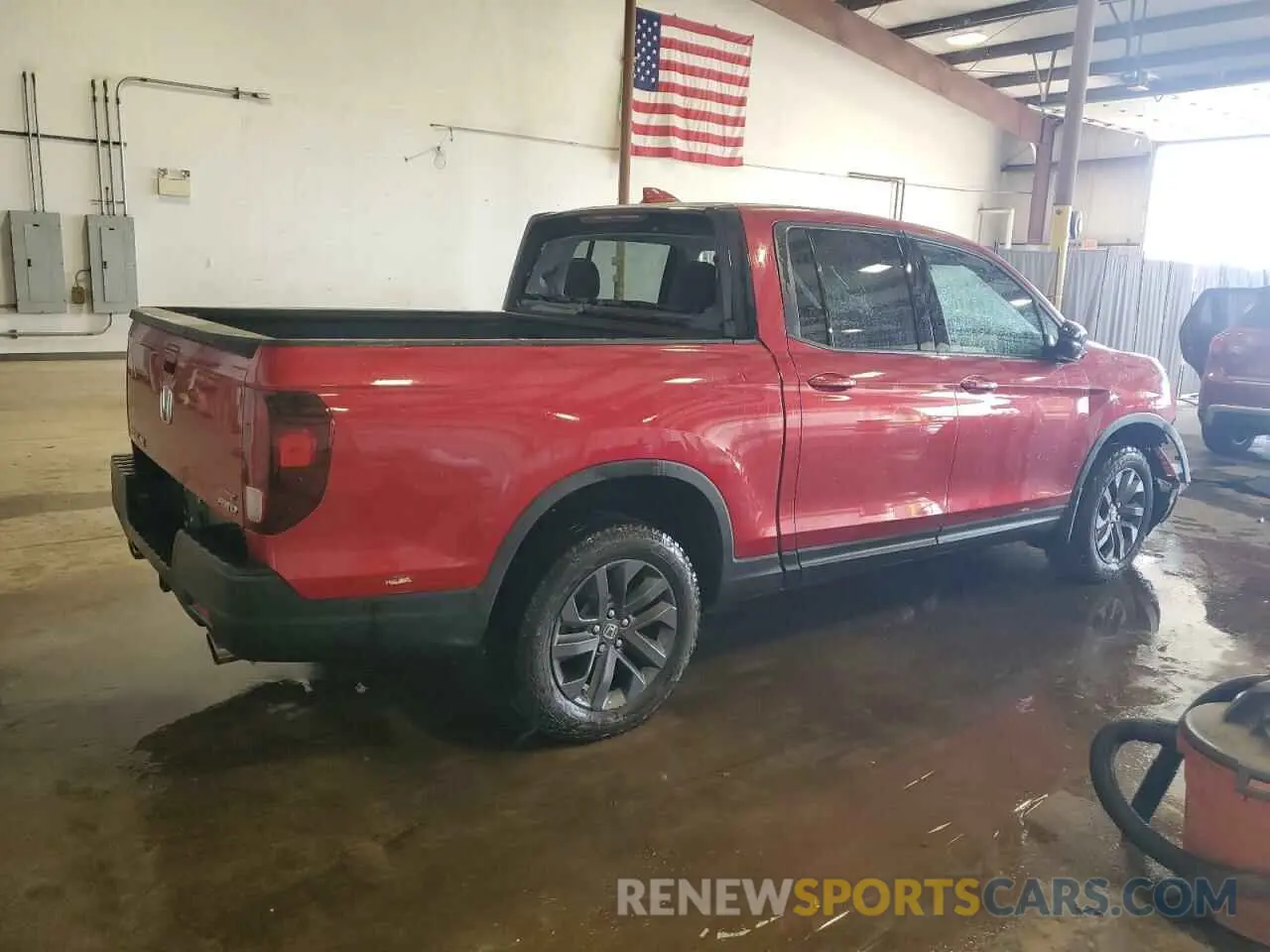 3 fotografías del automóvil dañado 5FPYK3F19MB024245 HONDA RIDGELINE 2021