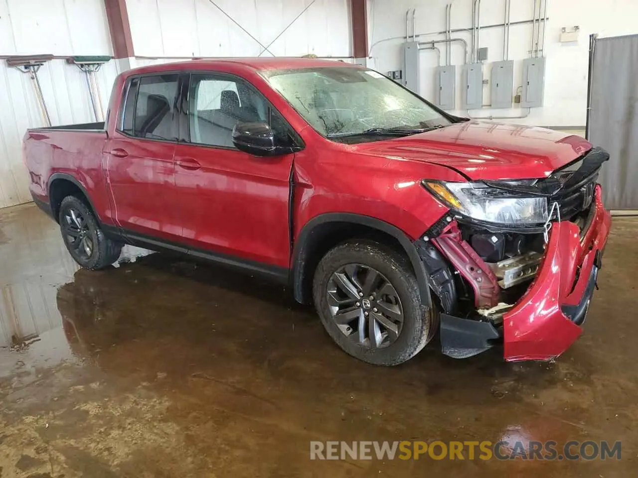 4 fotografías del automóvil dañado 5FPYK3F19MB024245 HONDA RIDGELINE 2021
