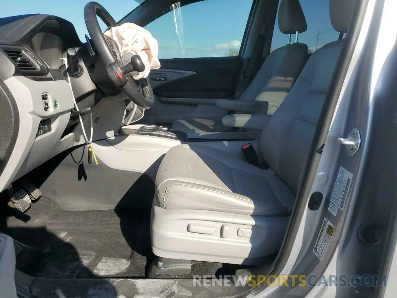 7 fotografías del automóvil dañado 5FPYK3F53MB019934 HONDA RIDGELINE 2021