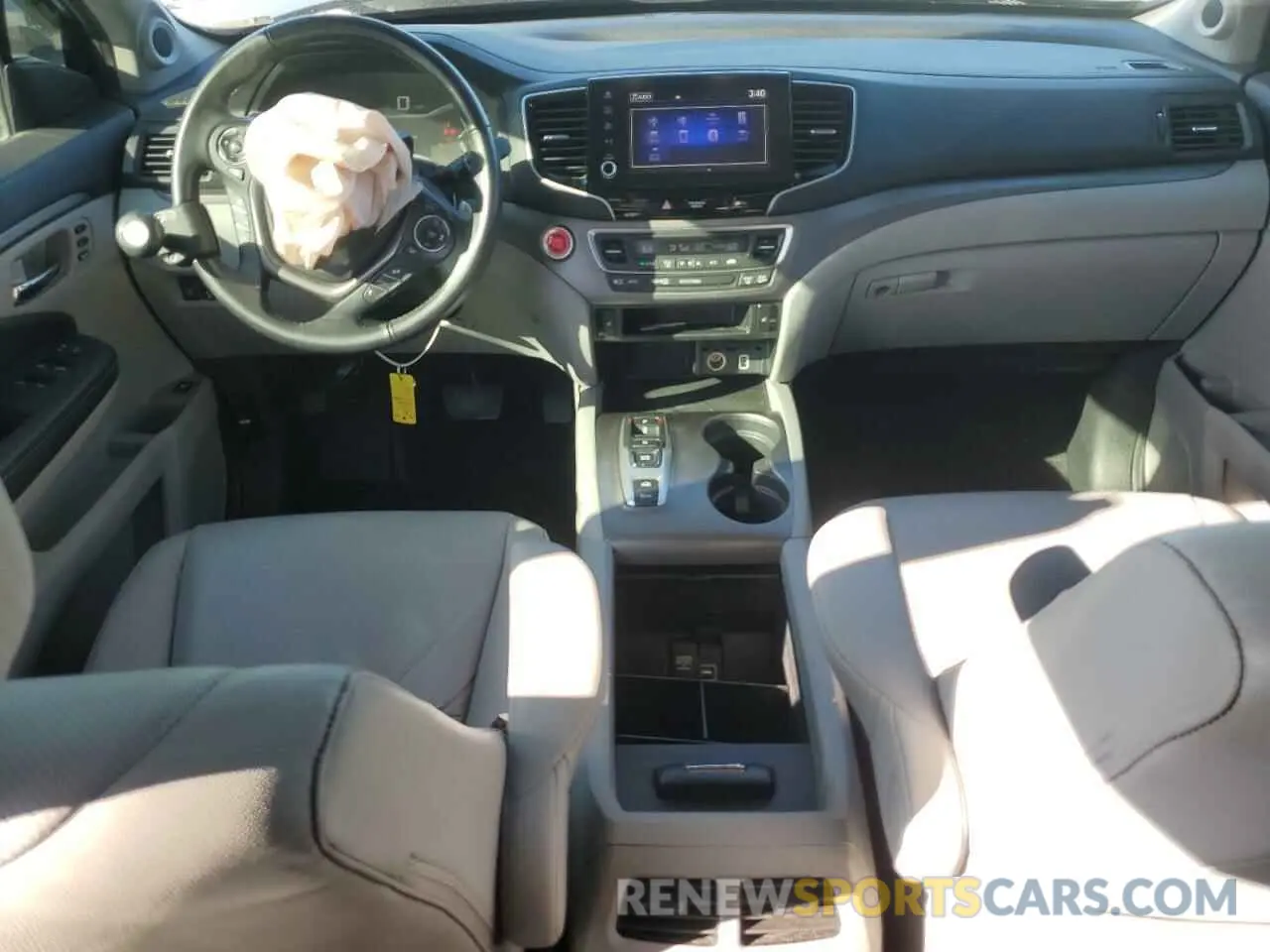 8 fotografías del automóvil dañado 5FPYK3F53MB019934 HONDA RIDGELINE 2021