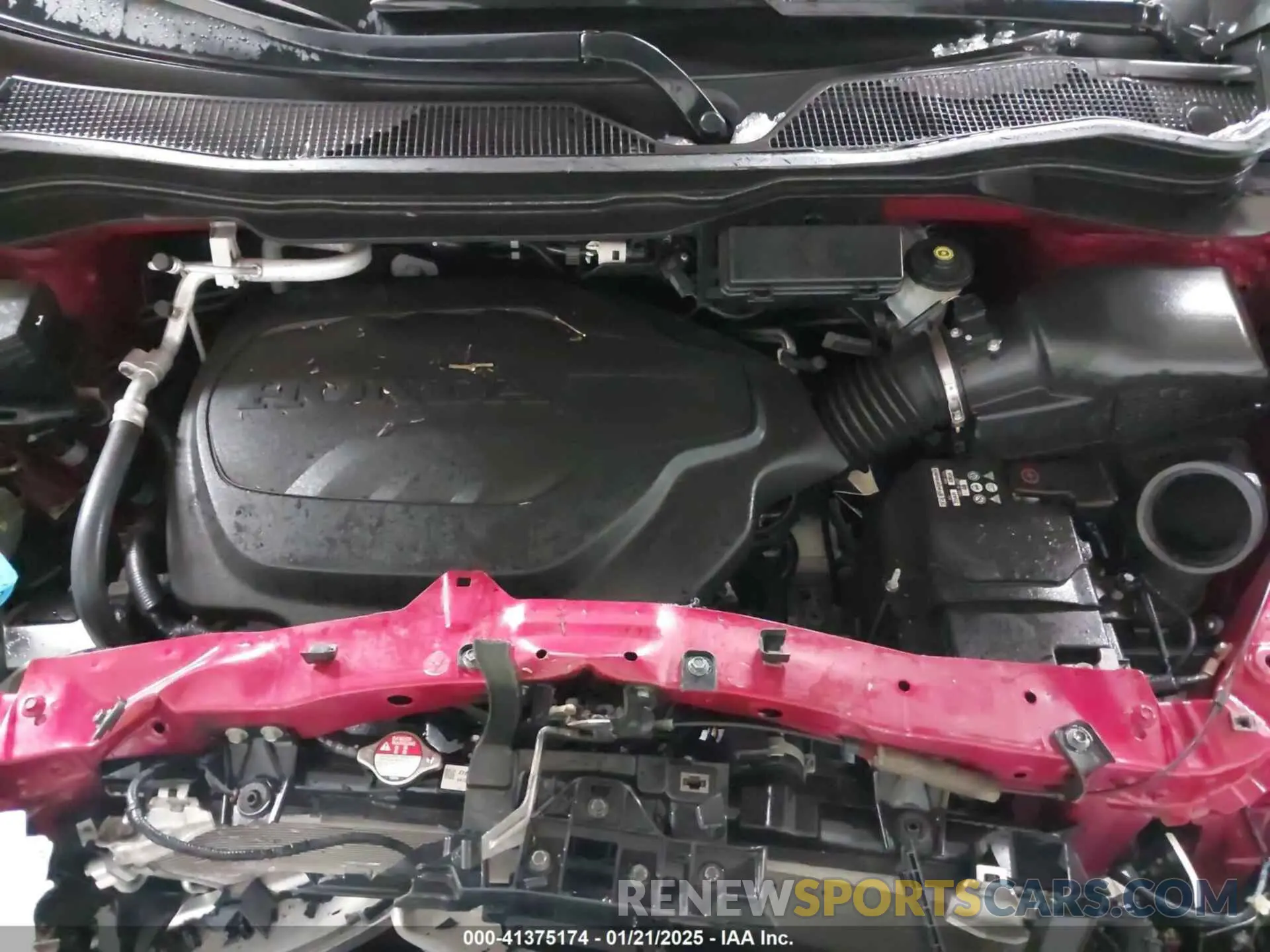 10 fotografías del automóvil dañado 5FPYK3F54MB014208 HONDA RIDGELINE 2021