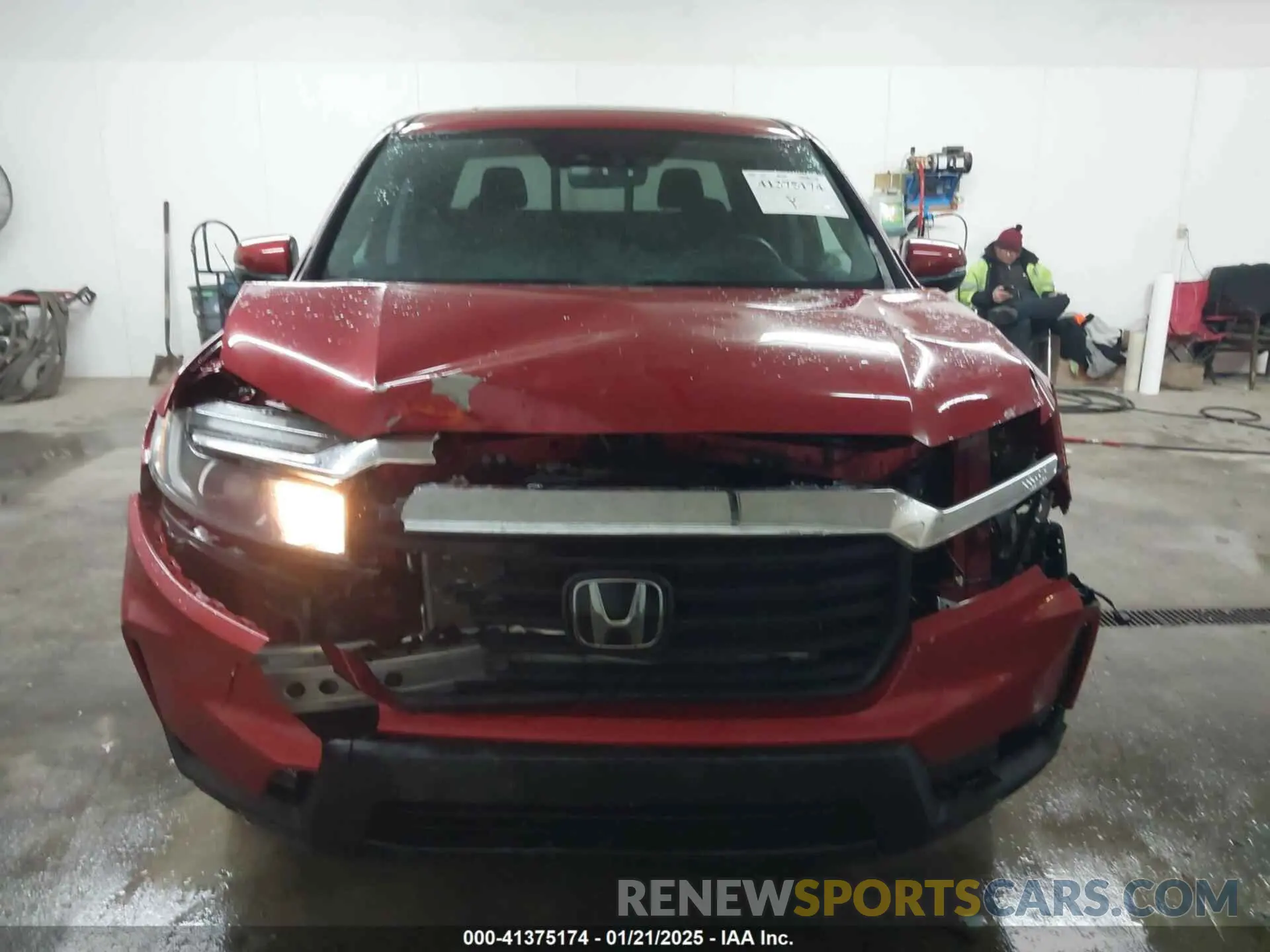 13 fotografías del automóvil dañado 5FPYK3F54MB014208 HONDA RIDGELINE 2021