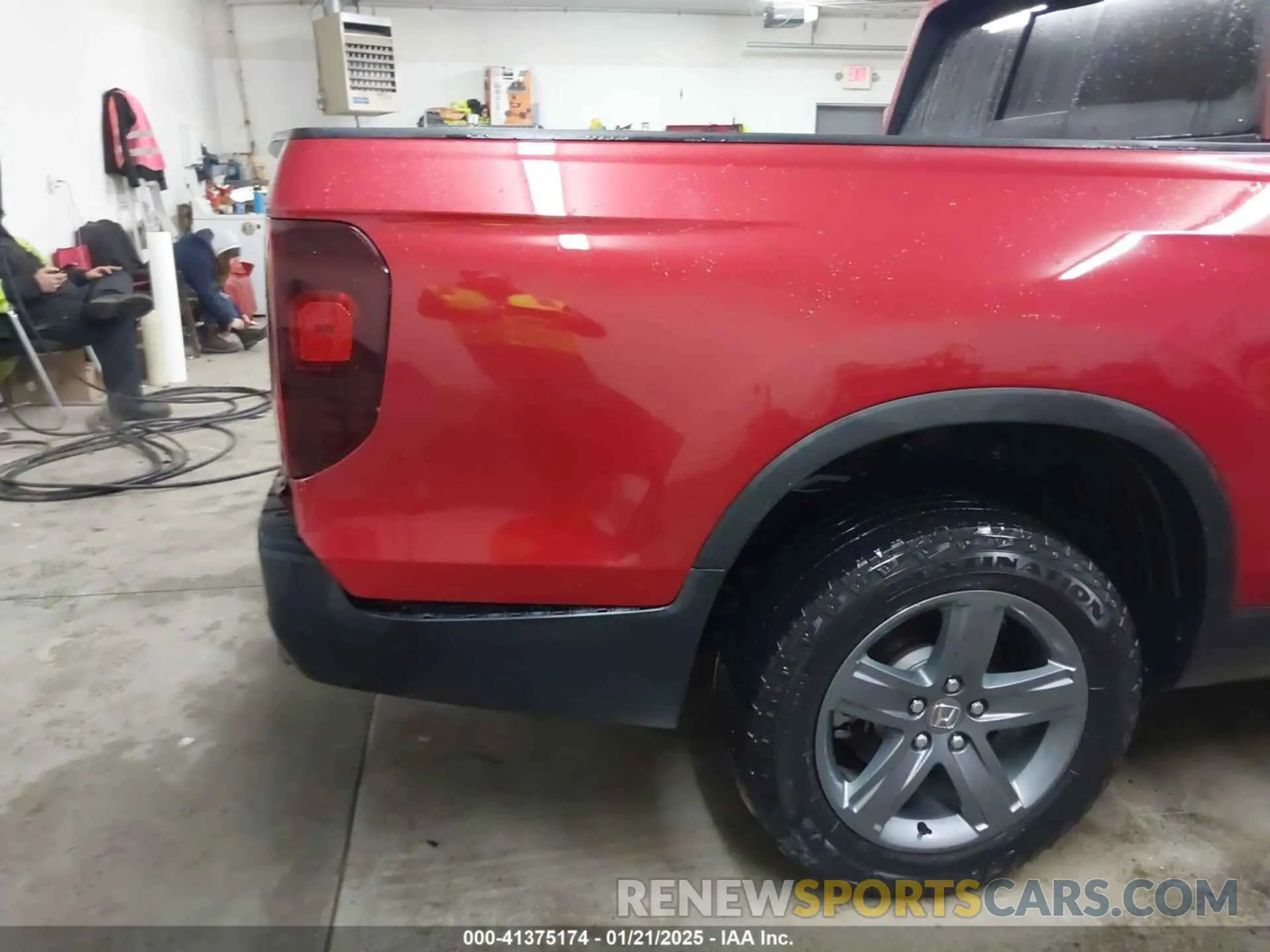 19 fotografías del automóvil dañado 5FPYK3F54MB014208 HONDA RIDGELINE 2021