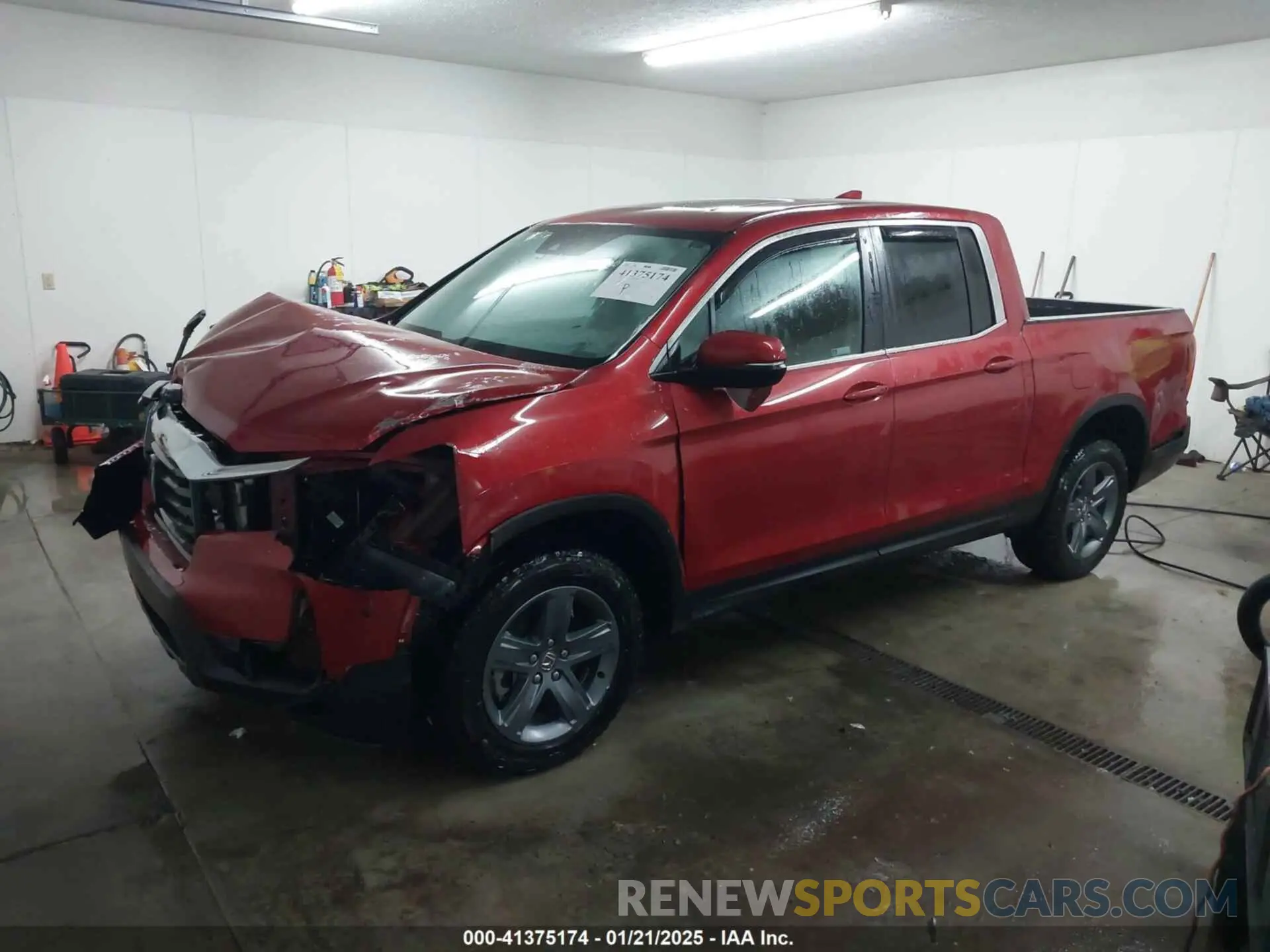 2 fotografías del automóvil dañado 5FPYK3F54MB014208 HONDA RIDGELINE 2021